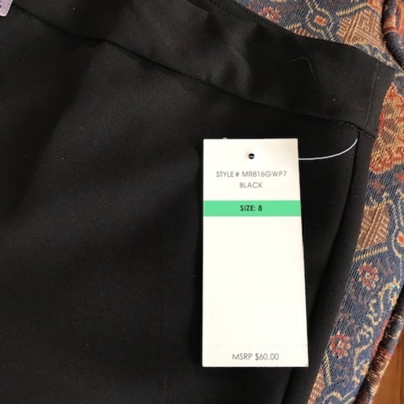 Black Gaucho"s with grommet trim - Picture 3 of 4